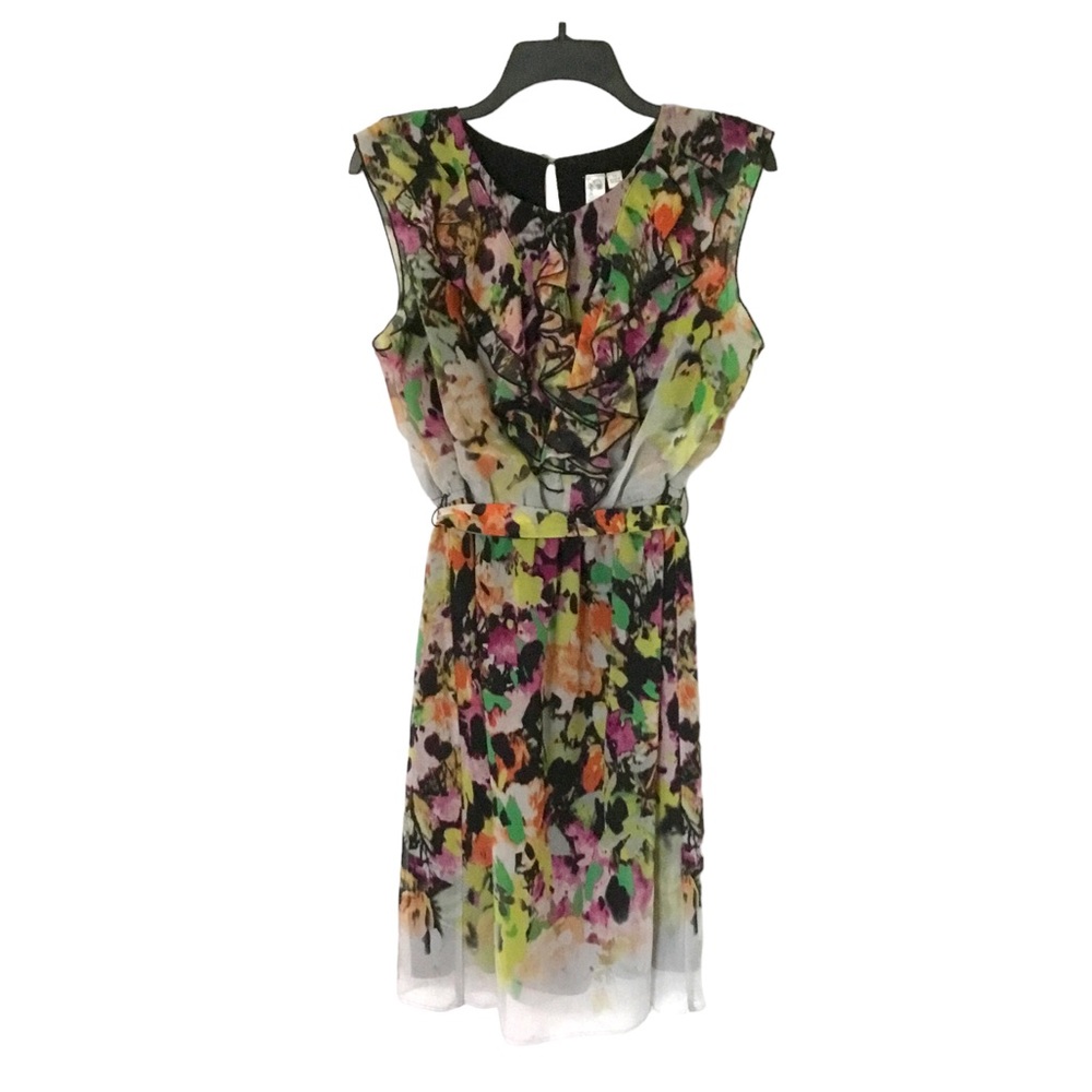 Emma and Michele Floral Blouson Dress Size 14